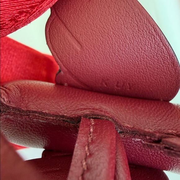 HERMES Rodeo bag accessory charm small size Rouge Grenat BNIB. New. Full set - Picture 12 of 13